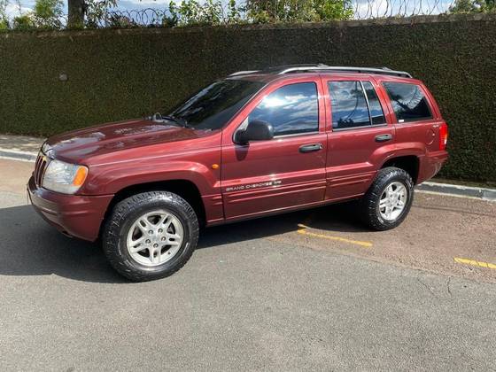JEEP GRAND CHEROKEE 4.7 LIMITED 4X4 V8 16V GASOLINA 4P AUTOMÁTICO JEEP GRAND CHEROKEE 4.7 LIMITED 4X4 V8 16V GASOLINA 4P AUTOMÁTICO
